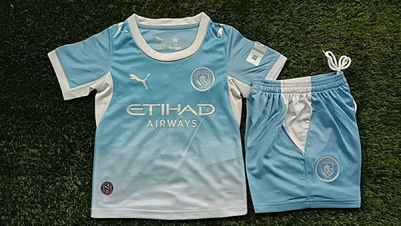 Niño_Man city blue kid kit